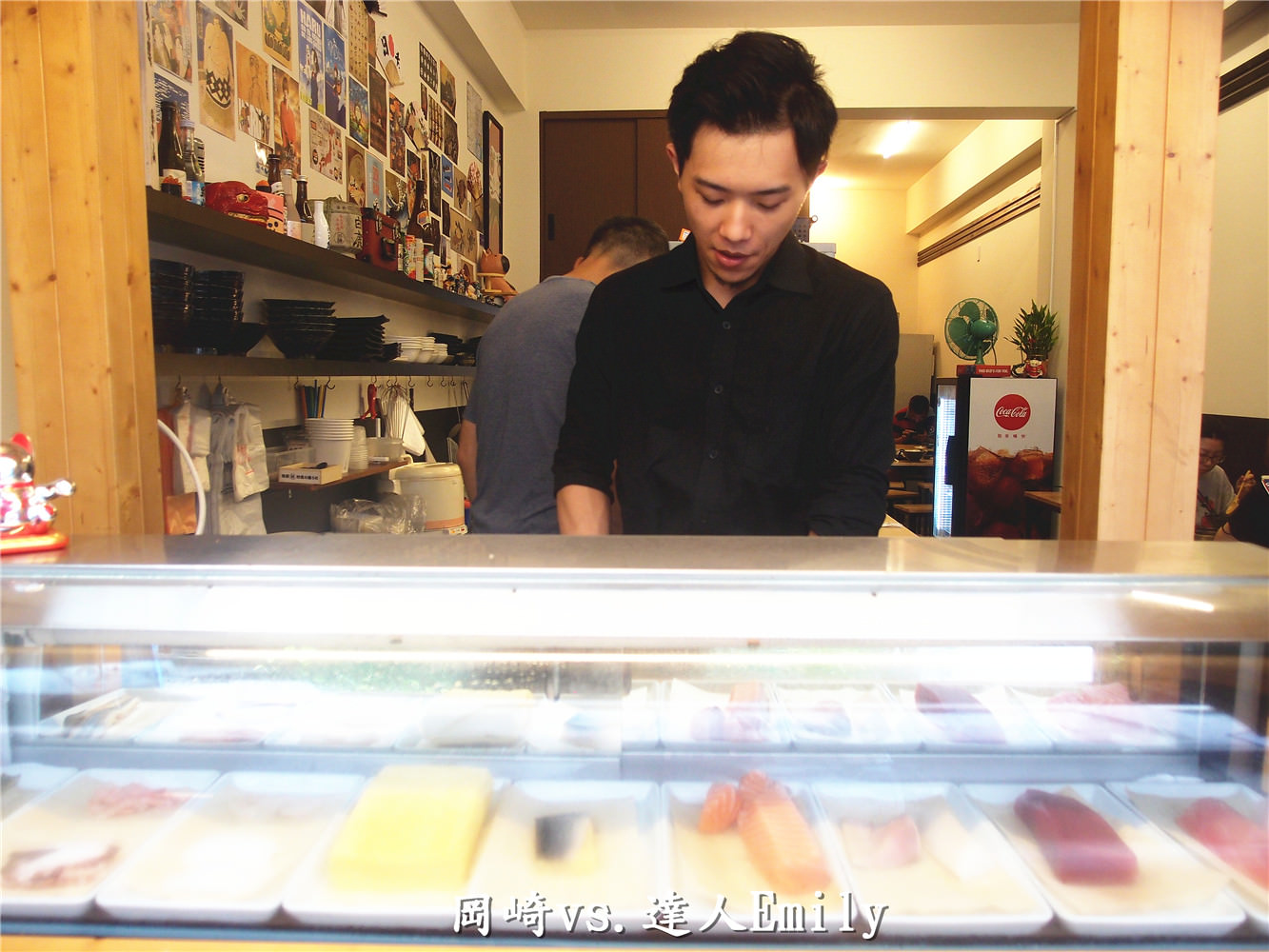 【一中街美食】巷弄內的平價美食~岡崎日本料理,全部都是帥哥來服務喔!