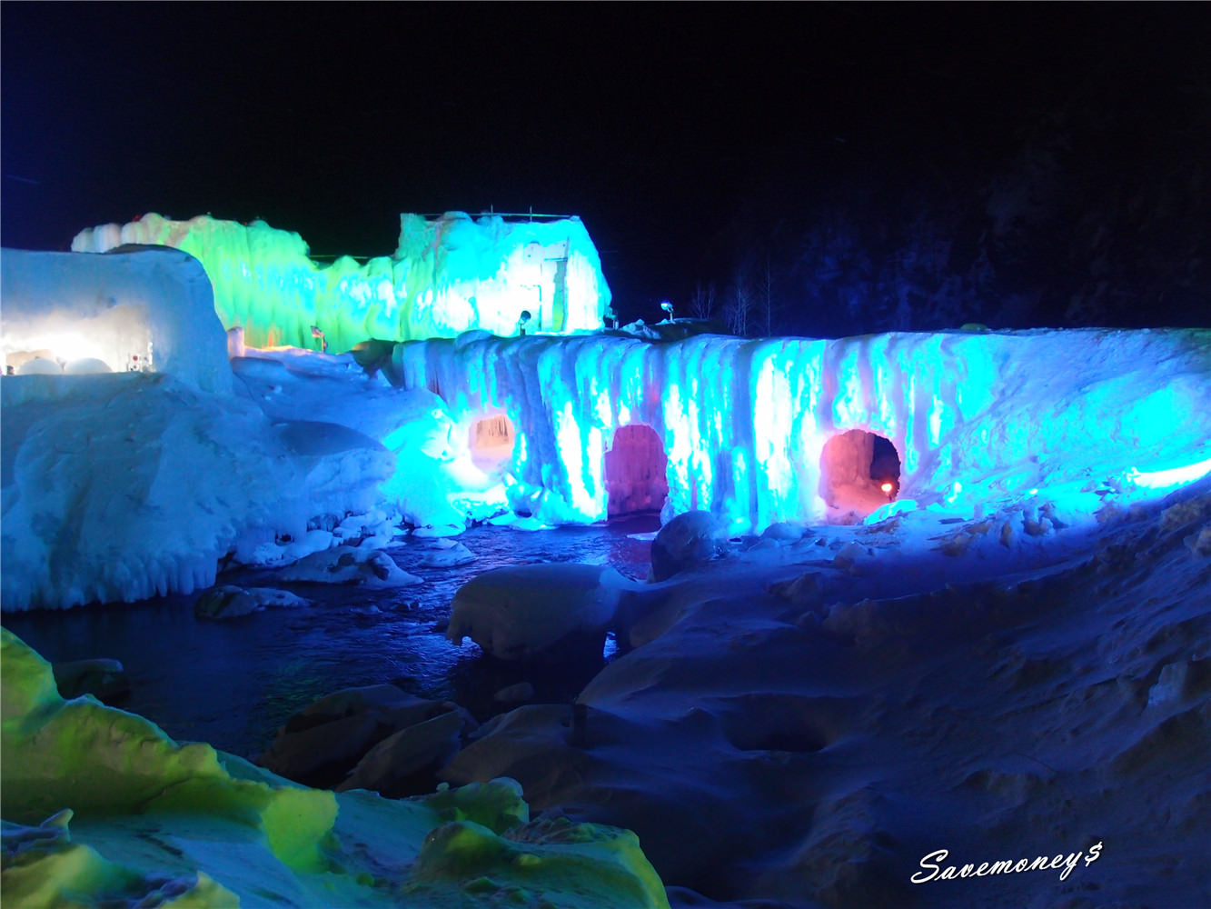 層雲峽冰瀑祭｜每年舉辦時間約在1月中~3月中旬