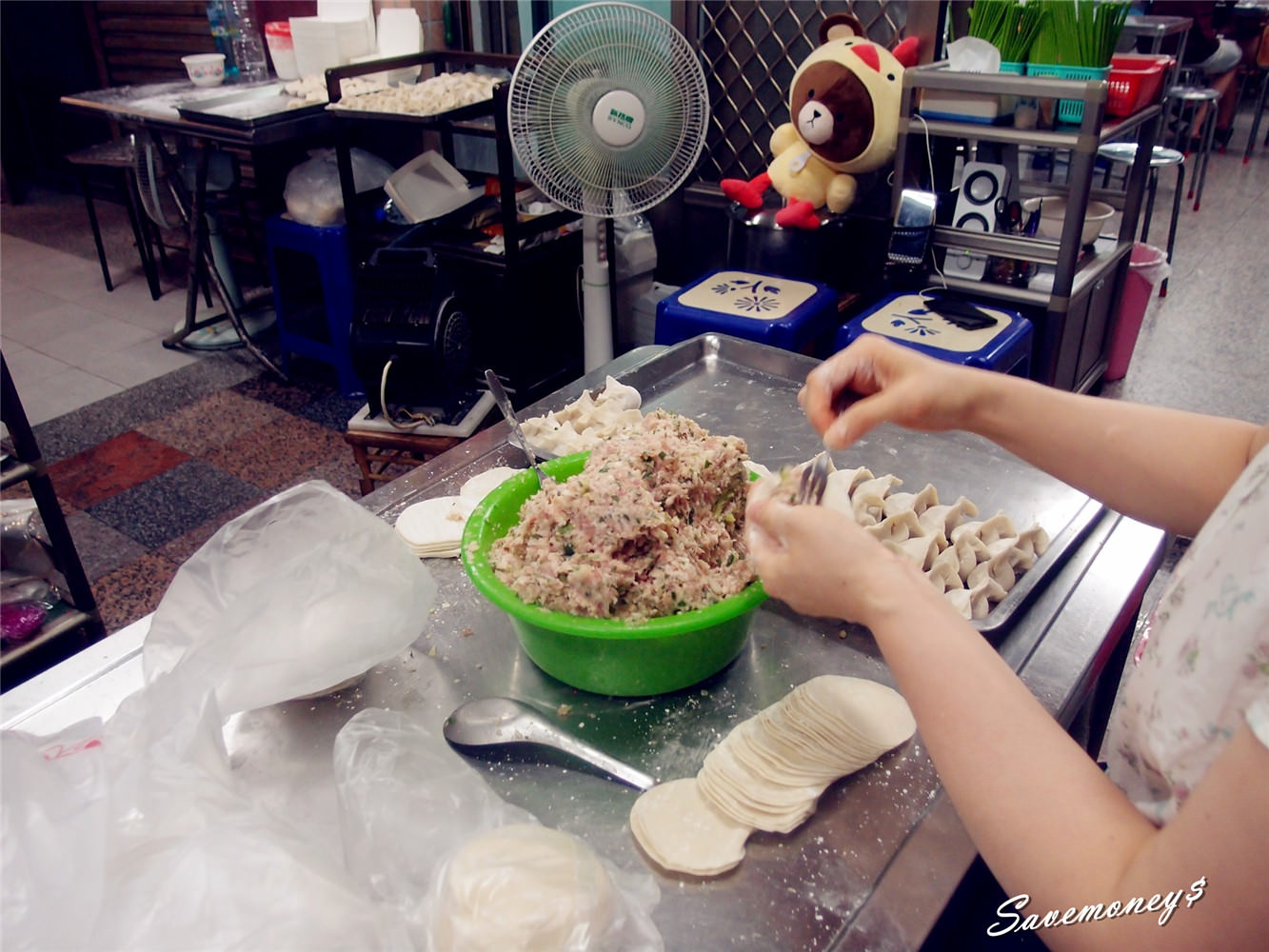 台中美食｜北方水餃,ㄧ顆$5的好滋味,近中華路夜市