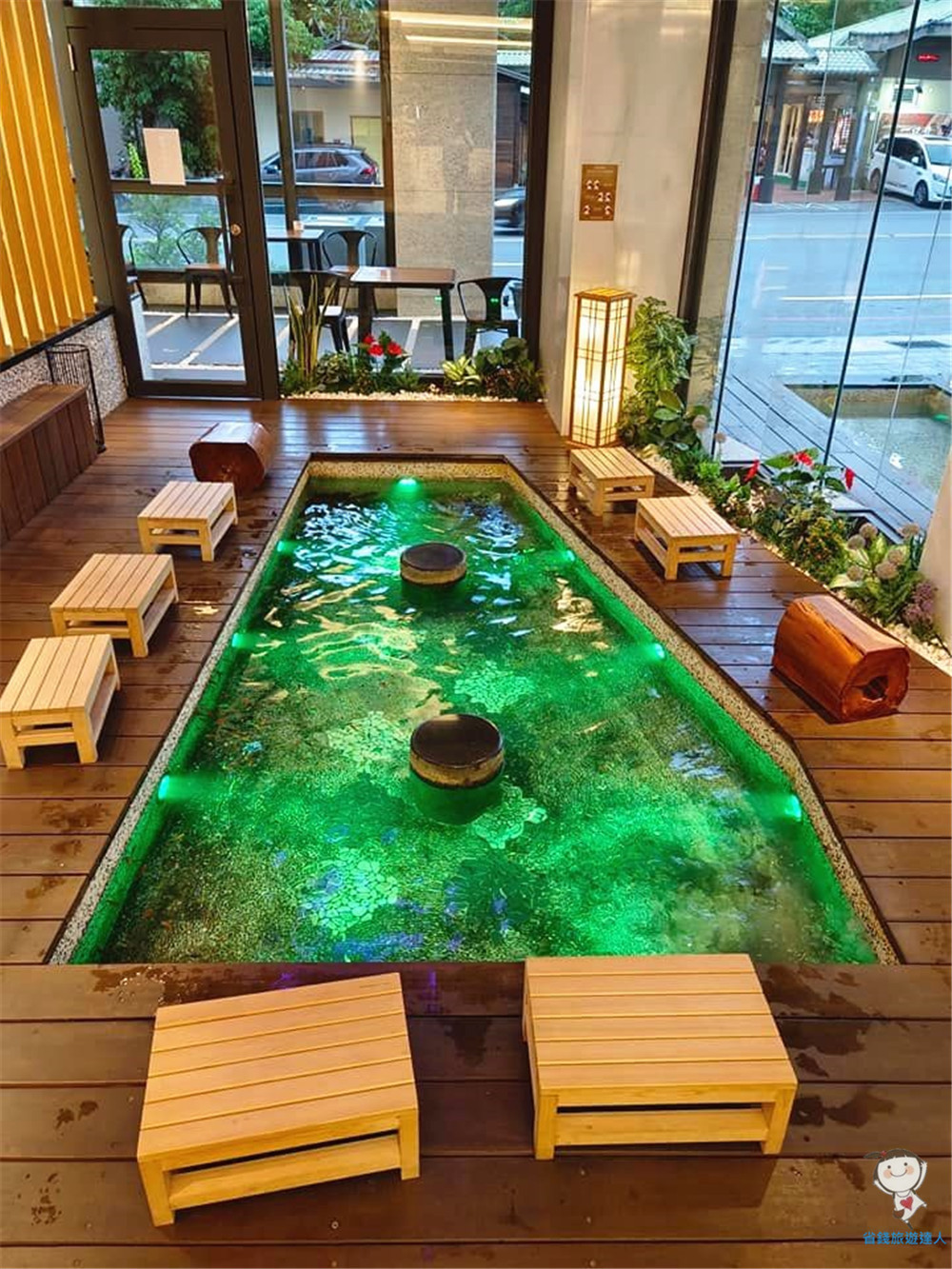 葛瑪蘭風呂會館｜礁溪溫泉飯店,有溫泉煮和泡腳池