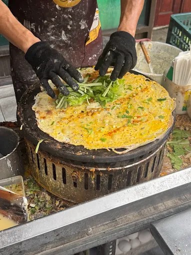 台中水湳市場美食｜西安涼皮雜糧煎餅,$70起就能吃到的美味點心