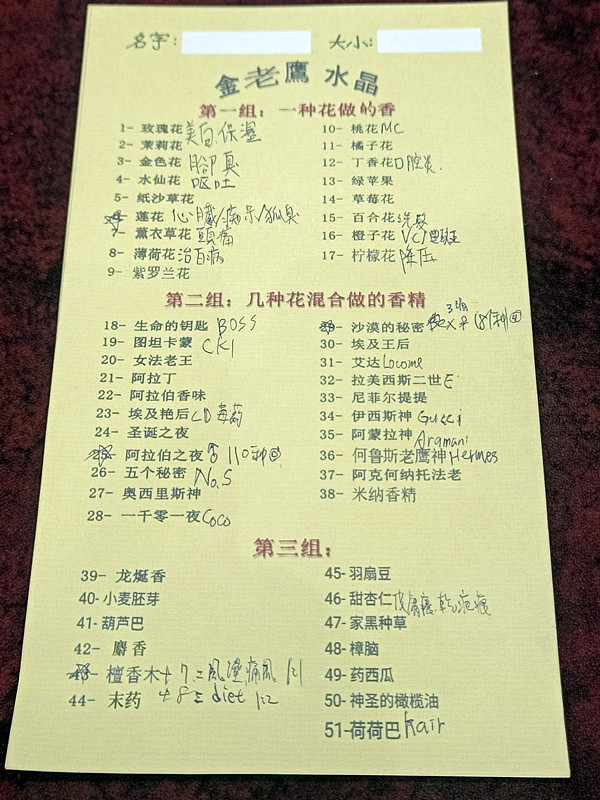 埃及金老鷹香精